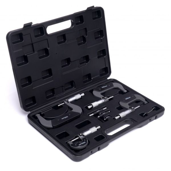 Súprava mikrometrov 0-100mm KD10443 – Obrázok 2