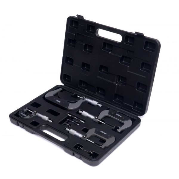 Súprava mikrometrov 0-100mm KD10443 – Obrázok 4