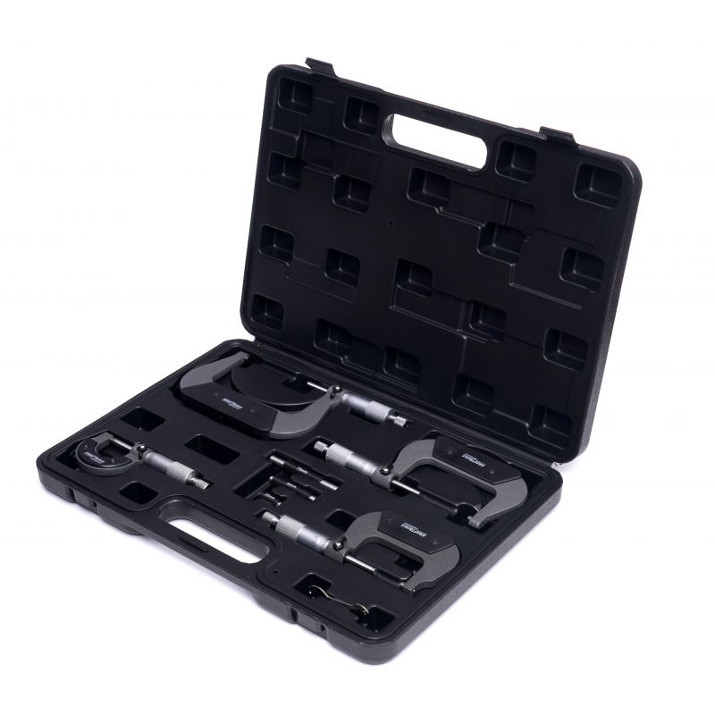 Súprava mikrometrov 0-100mm KD10443 – Obrázok 4