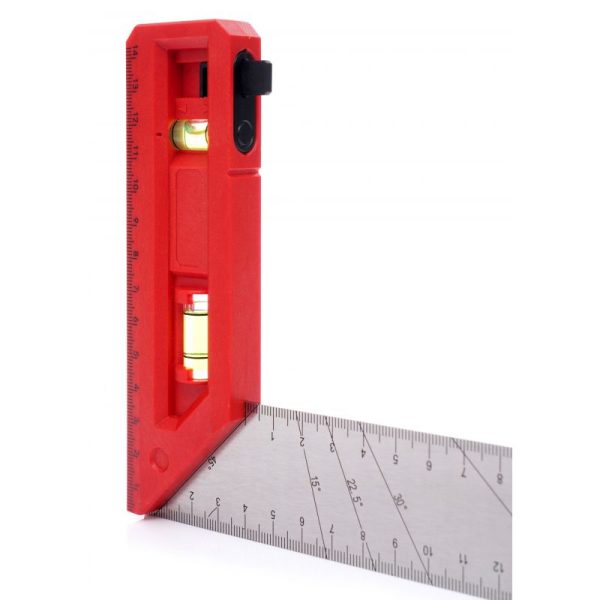 Uholník s vodováhou 300-603mm KD10727 – Obrázok 8