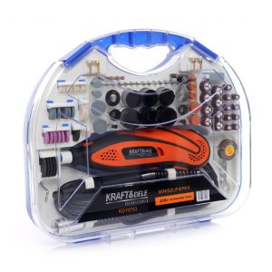 Priama mini brúska 270W s príslušenstvom 210ks | KD10753