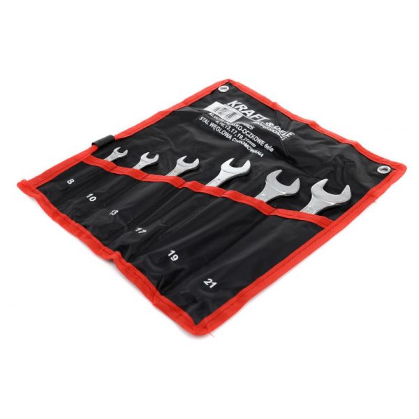 Kombinované kľúče, 6 ks, 8, 10, 13, 17, 19, 21 mm | KD10925 – Obrázok 6