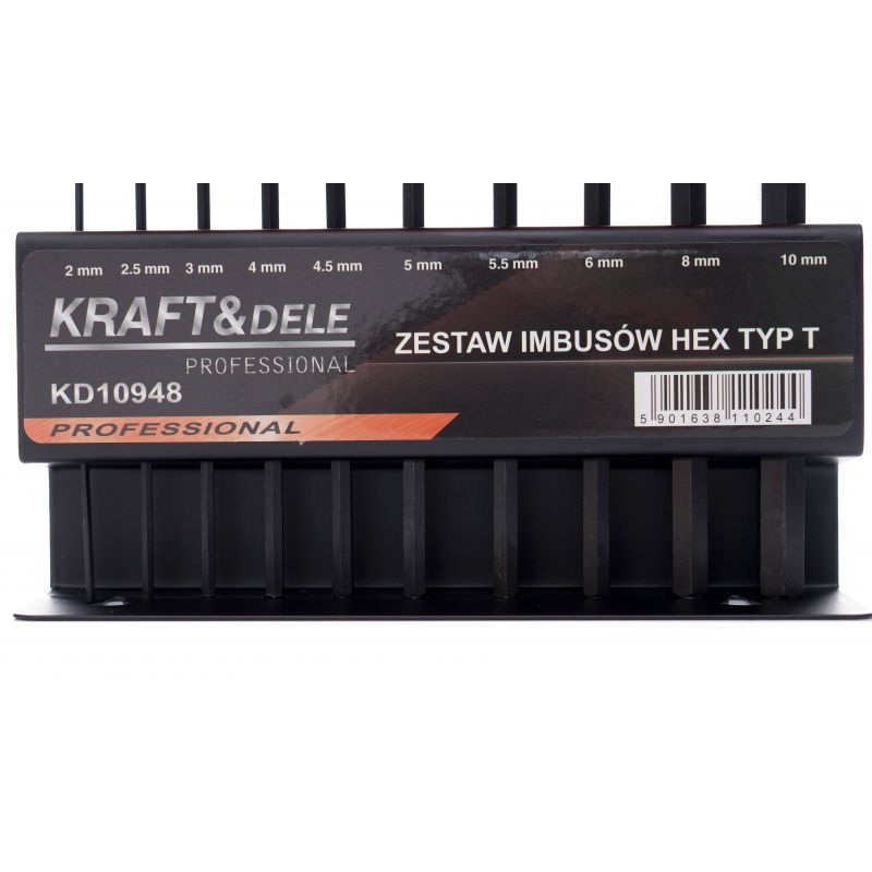 Súprava 10 imbusov na stojane KD10948 – Obrázok 3