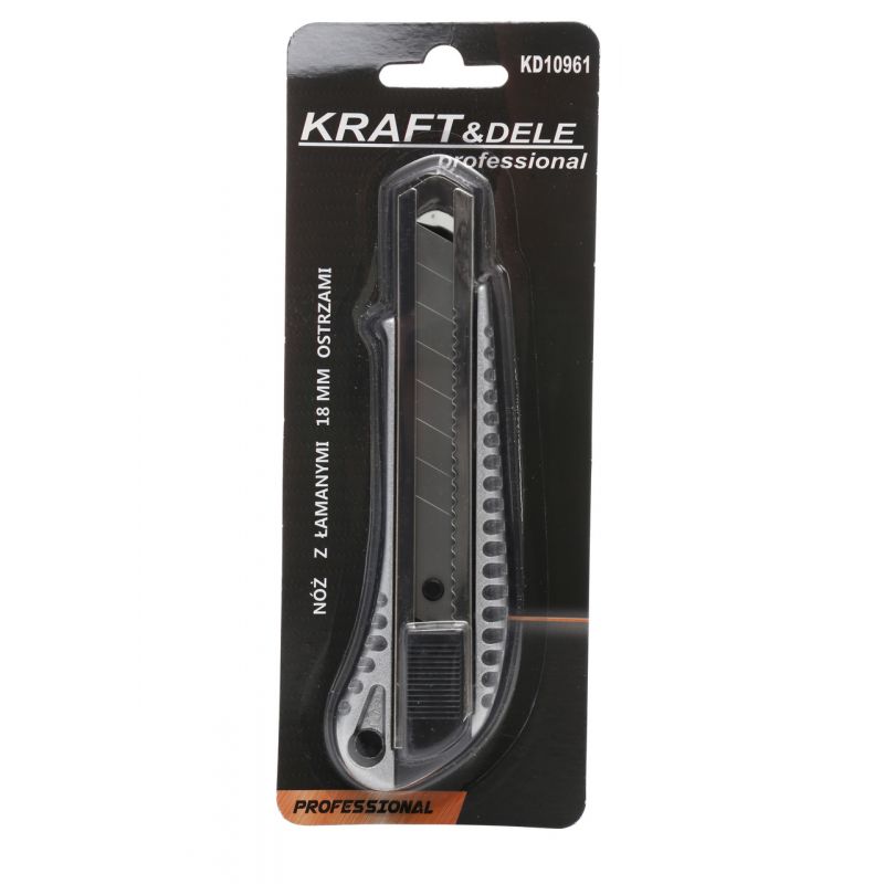 Odlamovací výsuvný nôž 18mm KD10961 – Obrázok 5