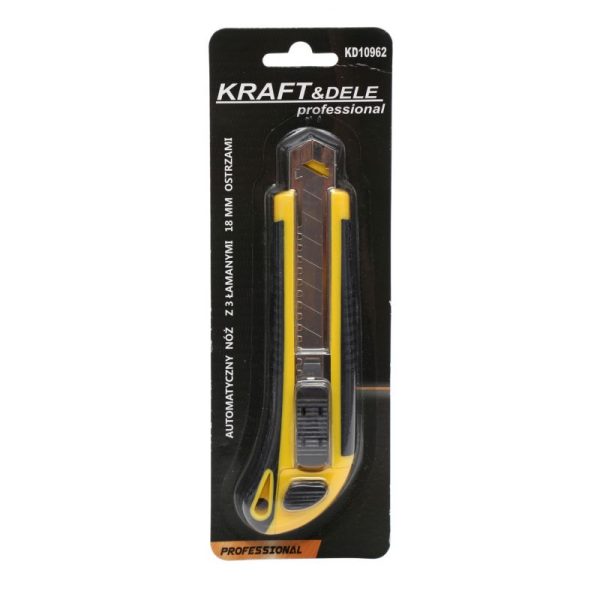 Odlamovací výsuvný nôž 18mm KD10962 – Obrázok 5