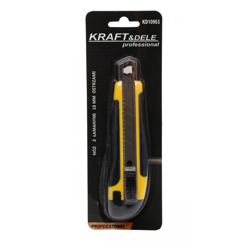 Odlamovací výsuvný nôž 18mm KD10963 – Obrázok 2