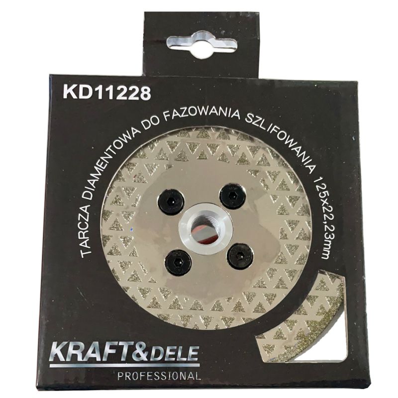 Diamantový kotúč na zrážanie a brúsenie dlaždíc KD11228 – Obrázok 2