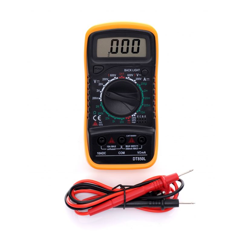 Digitálny multimeter, 9V, LCD displej | KD11402