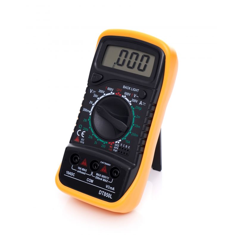 Digitálny multimeter, 9V, LCD displej | KD11402 – Obrázok 2
