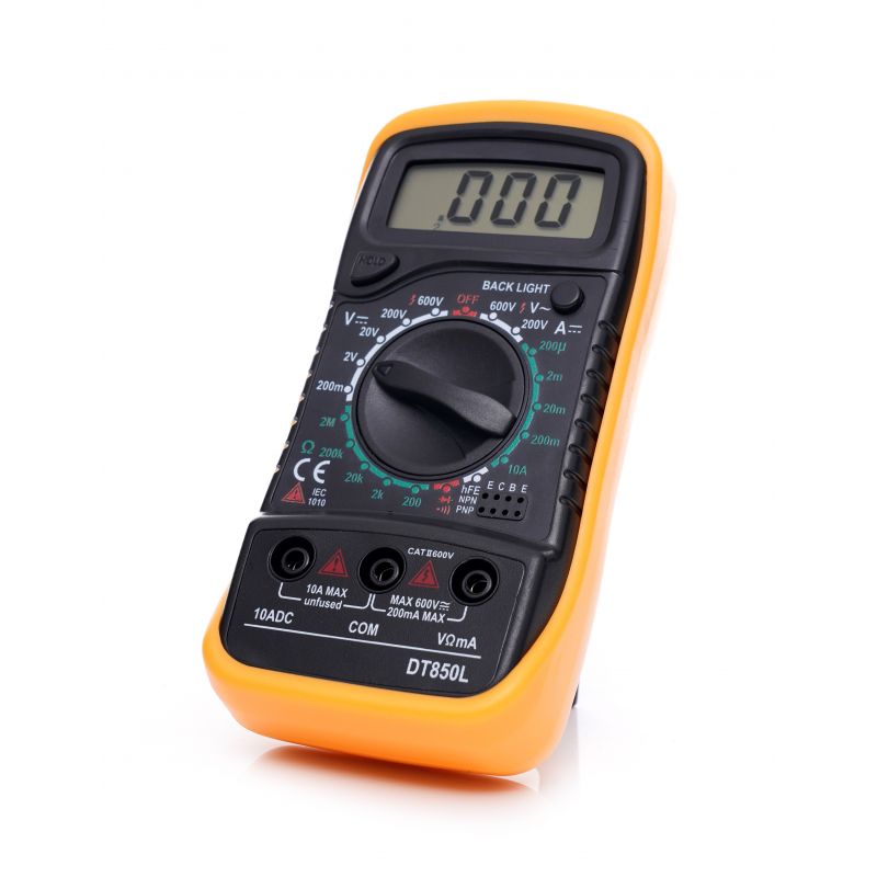 Digitálny multimeter, 9V, LCD displej | KD11402 – Obrázok 4