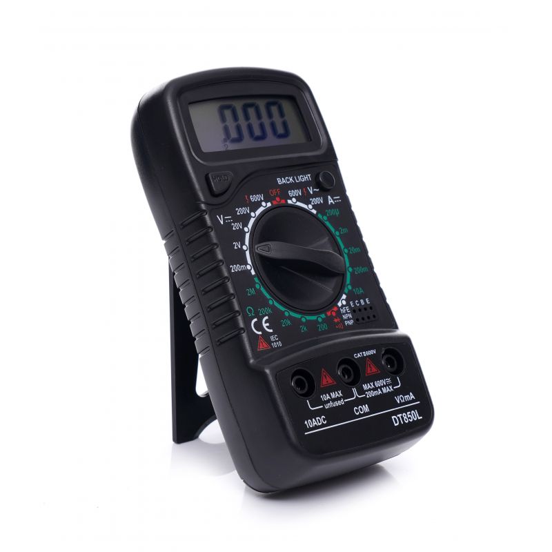 Digitálny multimeter, 9V, LCD displej | KD11402 – Obrázok 6
