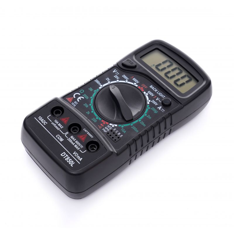 Digitálny multimeter, 9V, LCD displej | KD11402 – Obrázok 7