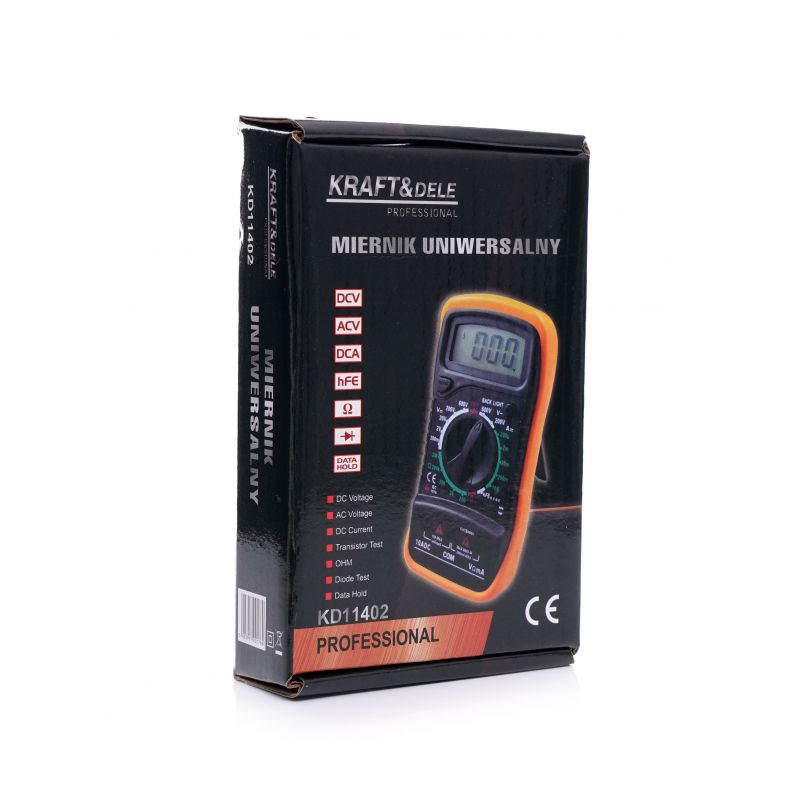 Digitálny multimeter, 9V, LCD displej | KD11402 – Obrázok 8