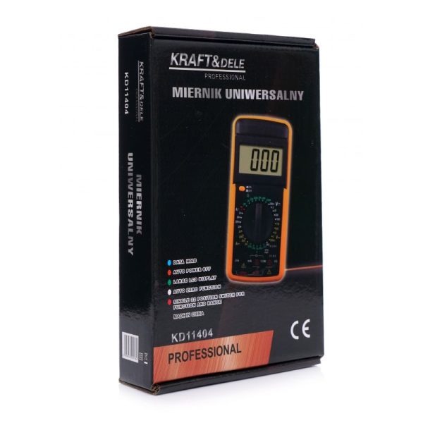 Univerzálny multimeter KD11404 – Obrázok 7