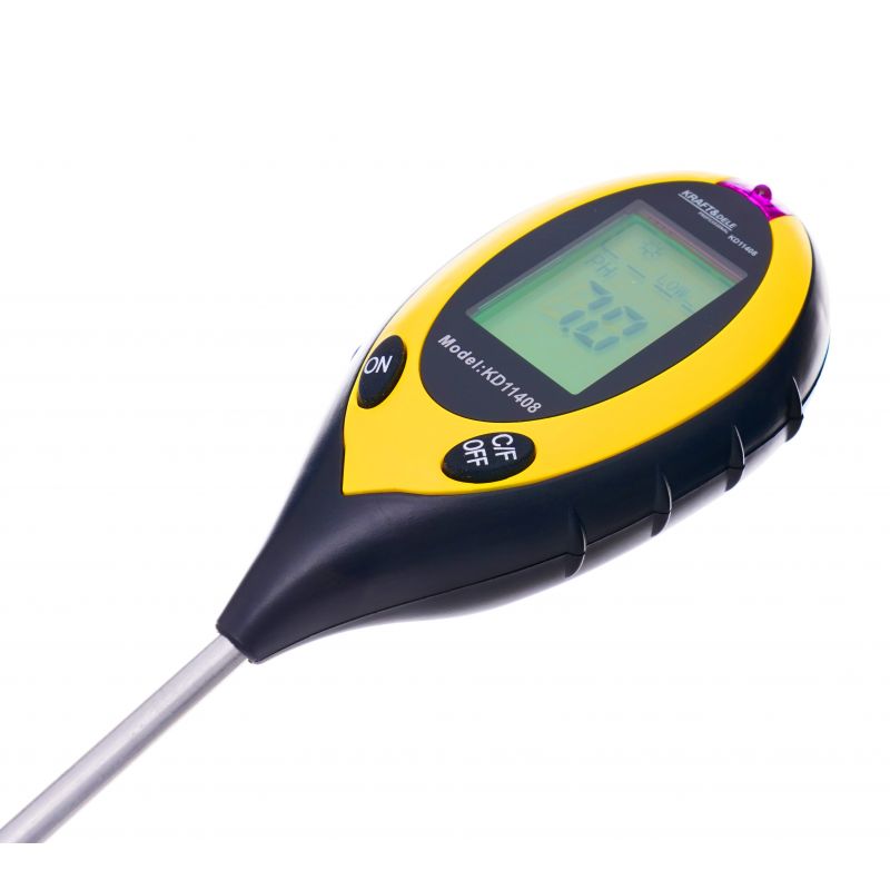 Merač kyslosti pôdy – PH tester, 4v1 | KD11408 – Obrázok 4