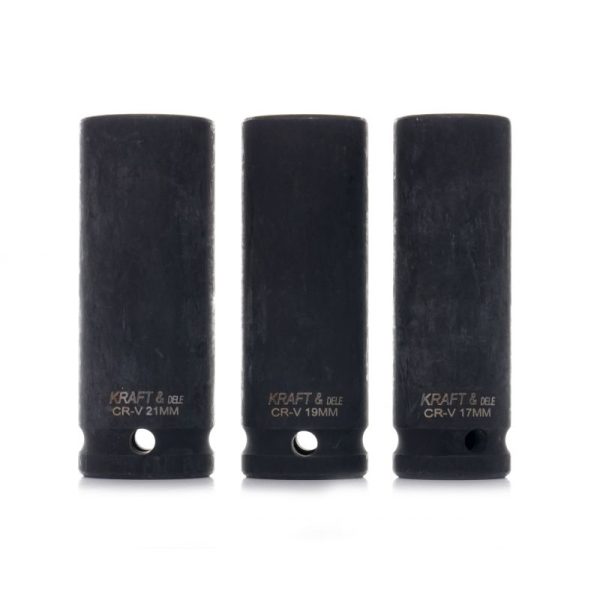Rázové hlavice 1/2" L:78 3ks KD11750 – Obrázok 2