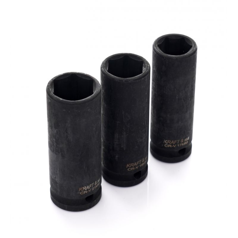 Rázové hlavice 1/2" L:78 3ks KD11750 – Obrázok 5