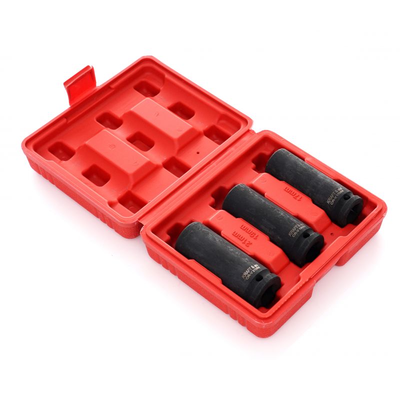 Rázové hlavice 1/2" L:78 3ks KD11750 – Obrázok 9