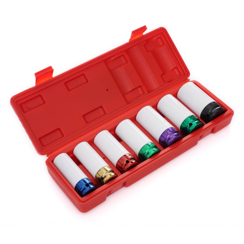 Rázové hlavice 1/2" L:79 7ks KD11752 – Obrázok 2