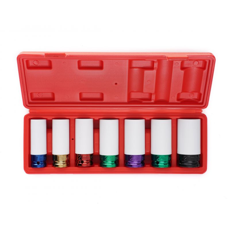 Rázové hlavice 1/2" L:79 7ks KD11752 – Obrázok 4