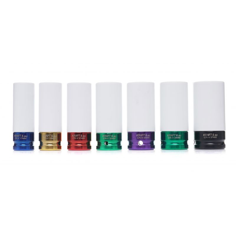 Rázové hlavice 1/2" L:79 7ks KD11752 – Obrázok 5