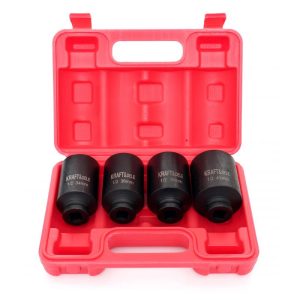 Rázové hlavice 1/2" 6-úhlové 4ks KD11753