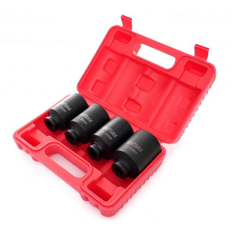 Rázové hlavice 1/2" 6-úhlové 4ks KD11753 – Obrázok 4