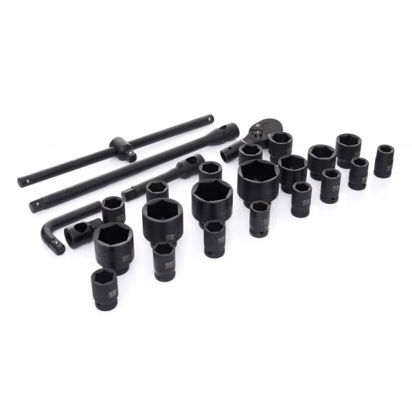 Nástrčné hlavice kľúče nadstavce 3/4" 26ks 6-hran KD11758 – Obrázok 7