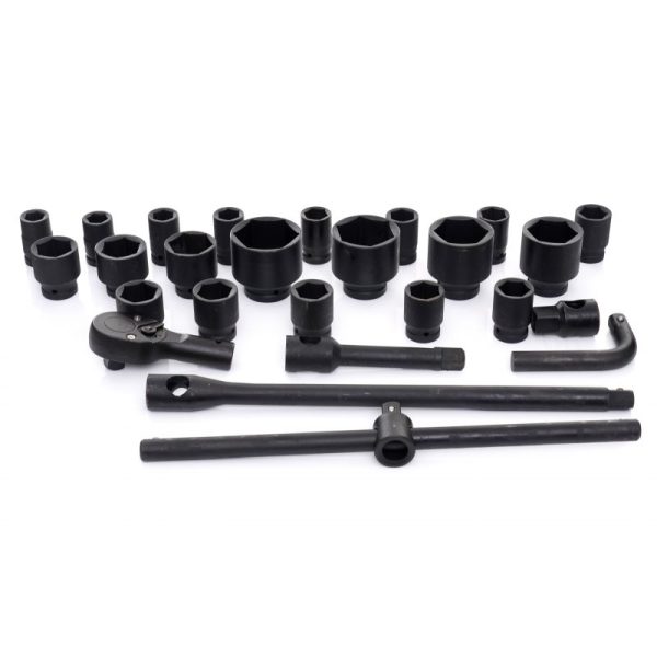 Nástrčné hlavice kľúče nadstavce 3/4" 26ks 6-hran KD11758 – Obrázok 12