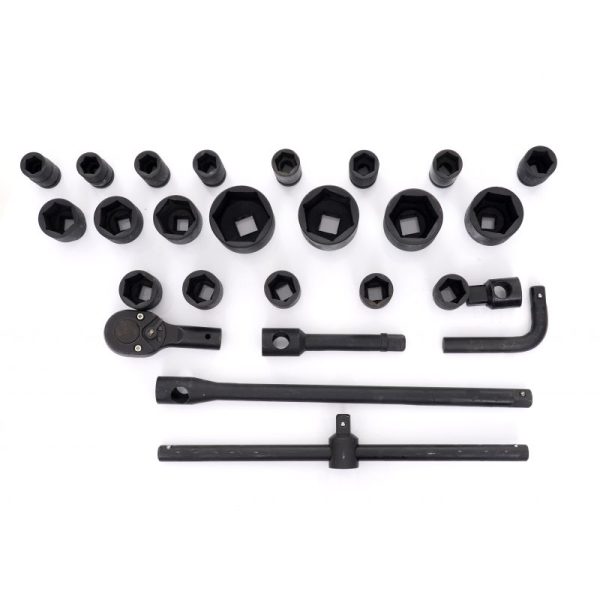 Nástrčné hlavice kľúče nadstavce 3/4" 26ks 6-hran KD11758 – Obrázok 13