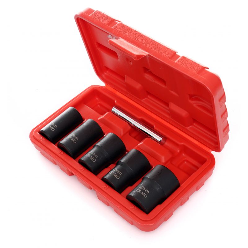 Nástavce na opracované skrutky 1/2" - 6el 17-27mm KD11791 – Obrázok 2