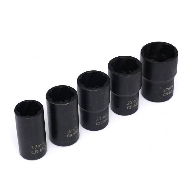 Nástavce na opracované skrutky 1/2" - 6el 17-27mm KD11791 – Obrázok 6