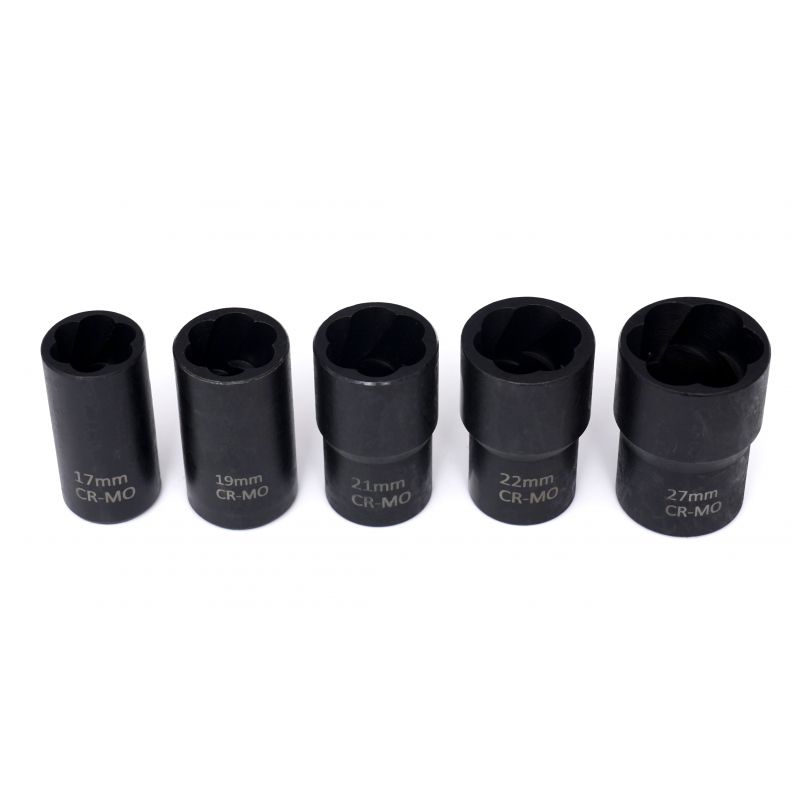 Nástavce na opracované skrutky 1/2" - 6el 17-27mm KD11791 – Obrázok 7