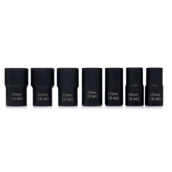 Nástavce na opracované skrutky 1/2" 15 dielov KD11793 – Obrázok 4