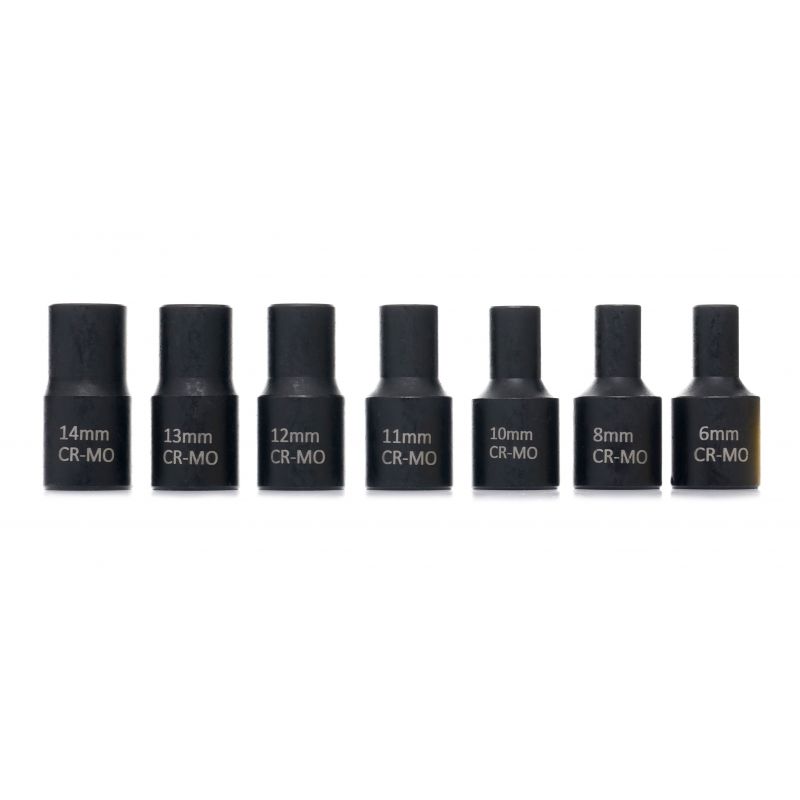 Nástavce na opracované skrutky 1/2" 15 dielov KD11793 – Obrázok 5