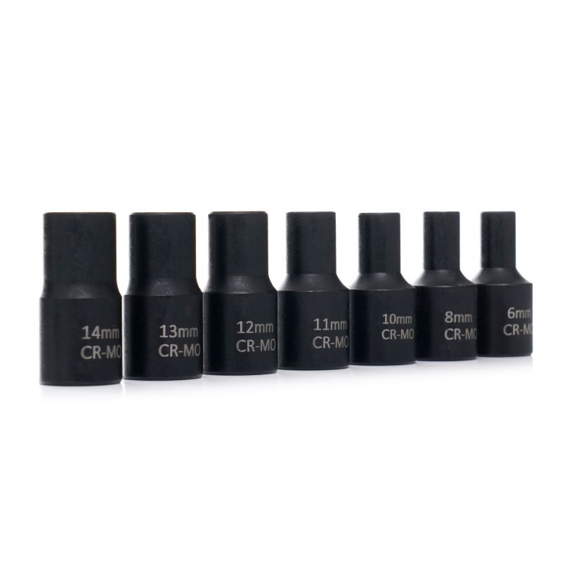 Nástavce na opracované skrutky 1/2" 15 dielov KD11793 – Obrázok 6