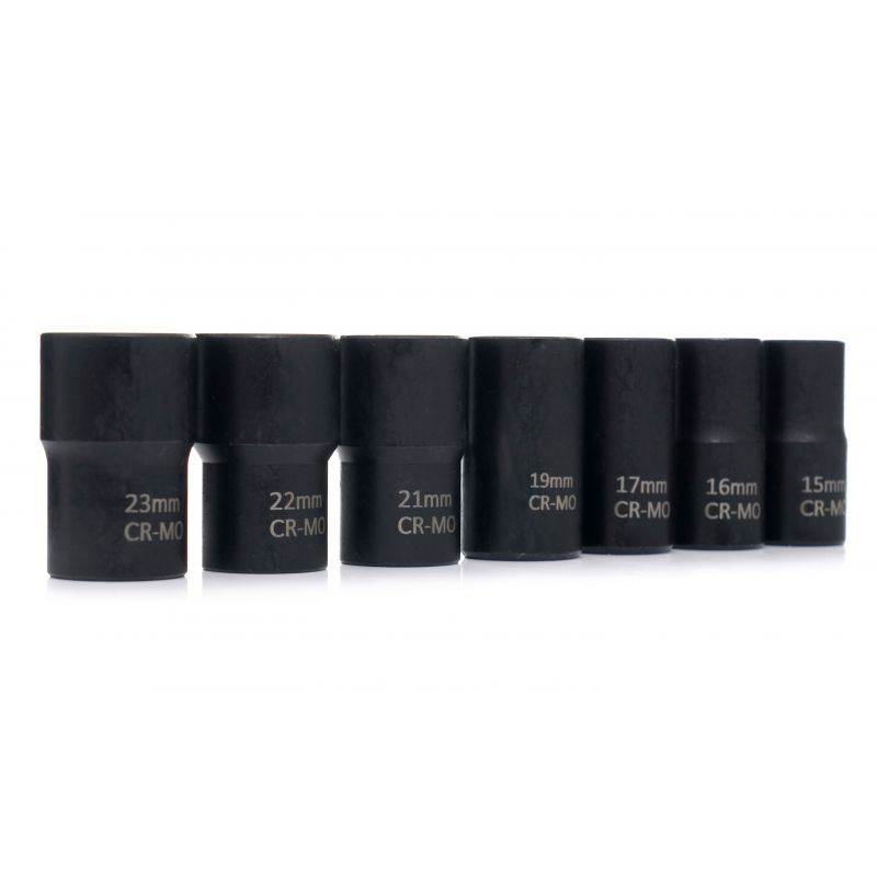 Nástavce na opracované skrutky 1/2" 15 dielov KD11793 – Obrázok 7