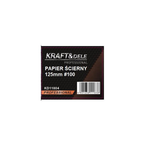 Brusný papier kruhový 50 ks 125mm P100 KD11804 – Obrázok 2