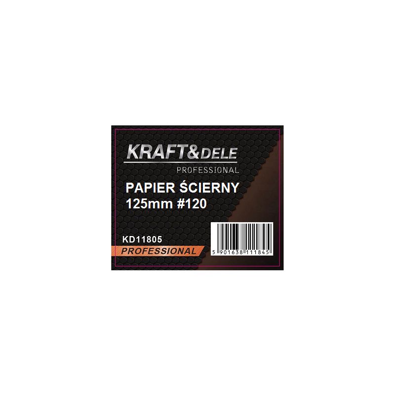 Brusný papier kruhový 50 ks 125mm P120 KD11805 – Obrázok 2