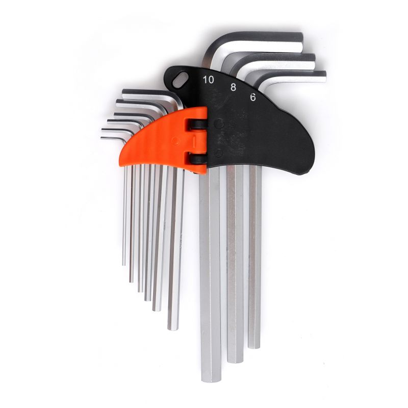 Imbusové kľúče imbusy HEX 9ks KD11932 – Obrázok 2