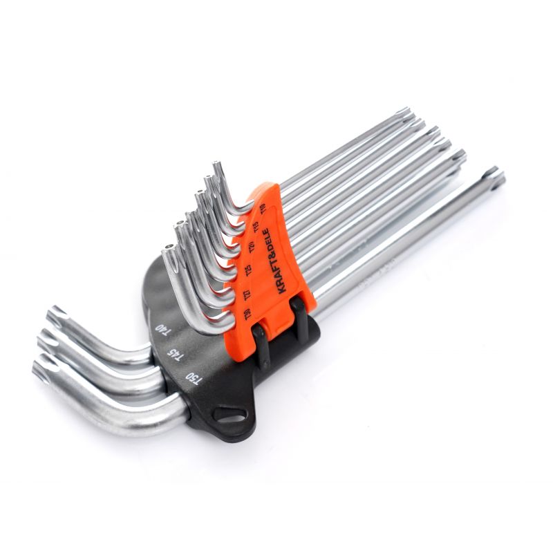 Imbusové kľúče imbusy TORX 9ks KD11933 – Obrázok 3