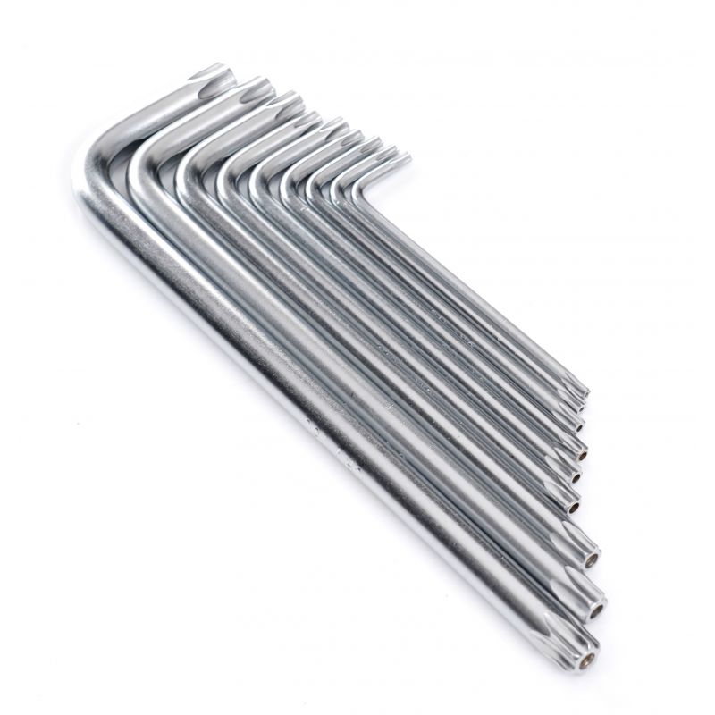 Imbusové kľúče imbusy TORX 9ks KD11933 – Obrázok 5