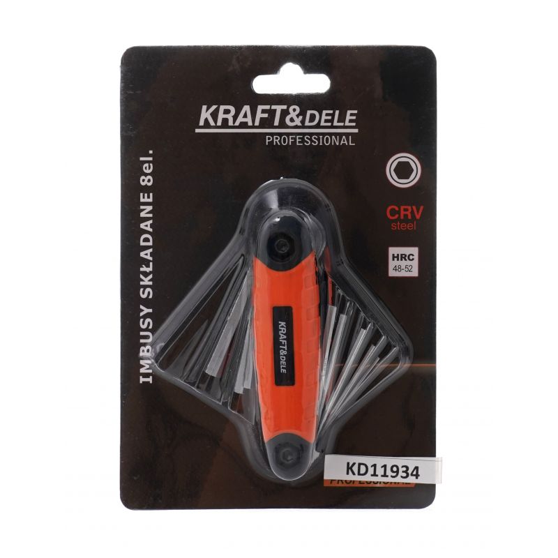 Imbusové kľúče skladané imbusy HEX 8ks 1,5-8 KD11934 – Obrázok 10