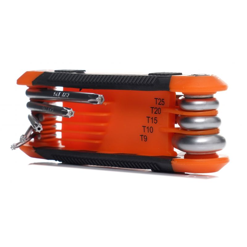 Imbusové kľúče skladané imbusy TORX 8ks T9-T40 KD11935 – Obrázok 5