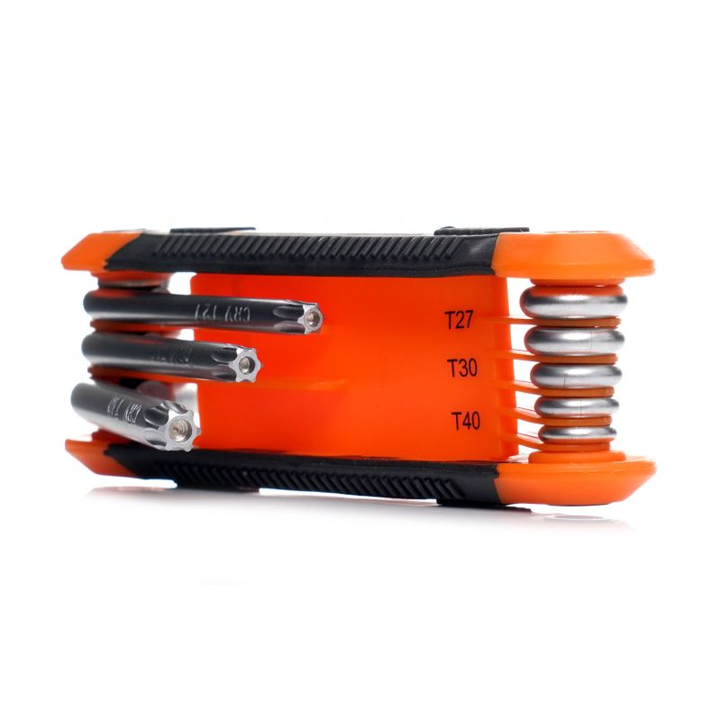 Imbusové kľúče skladané imbusy TORX 8ks T9-T40 KD11935 – Obrázok 7