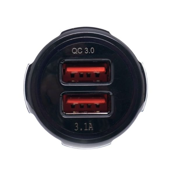 Autonabíjačka, QUICK CHARGE, 2 USB porty | KD1235 – Obrázok 3