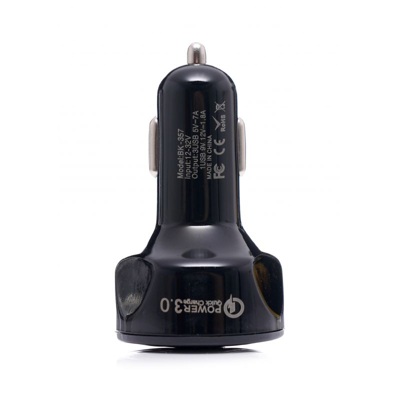 Autonabíjačka, QUICK CHARGE, 3 USB porty, LED | KD1238 – Obrázok 4