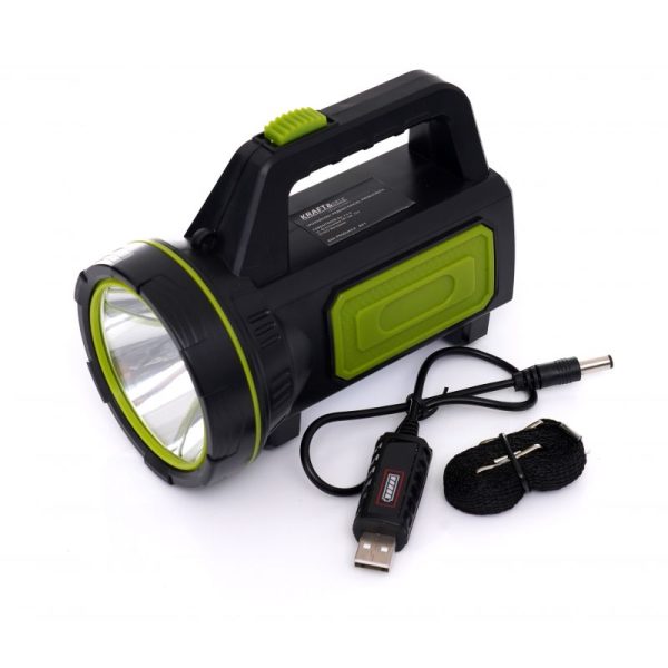 LED baterka svietidlo 3,7V 8000mAh 1200lm KD1241 – Obrázok 2