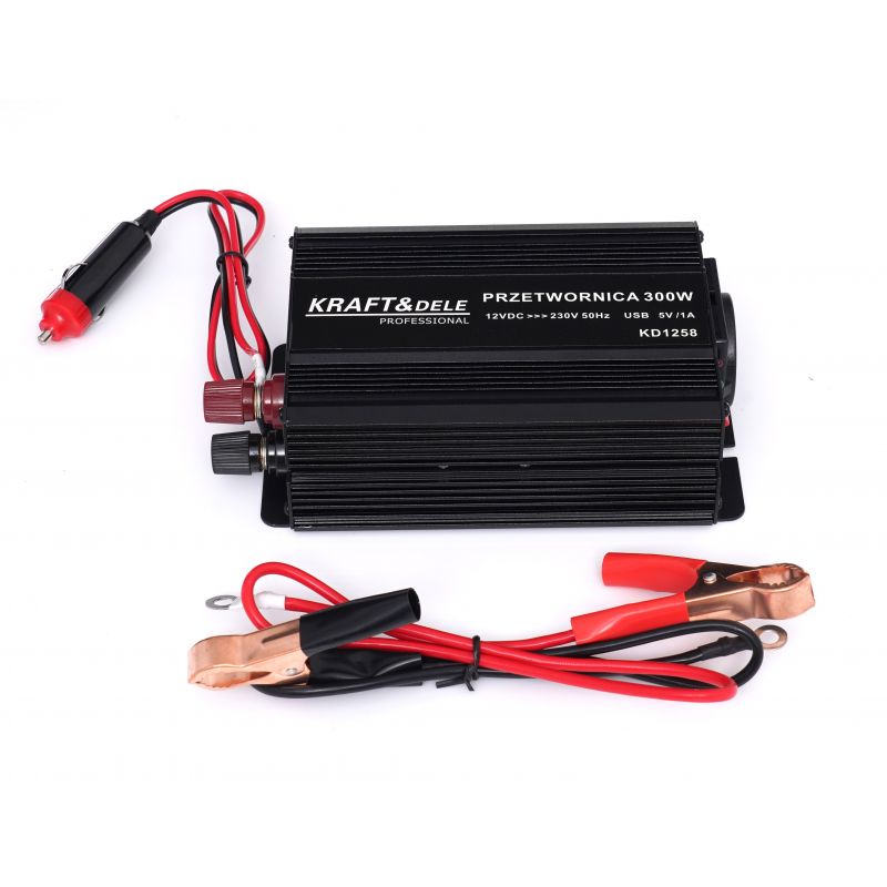 Menič napätia, 12V na 230V 300W/600W korigovaná sínusoida | KD1258 – Obrázok 2