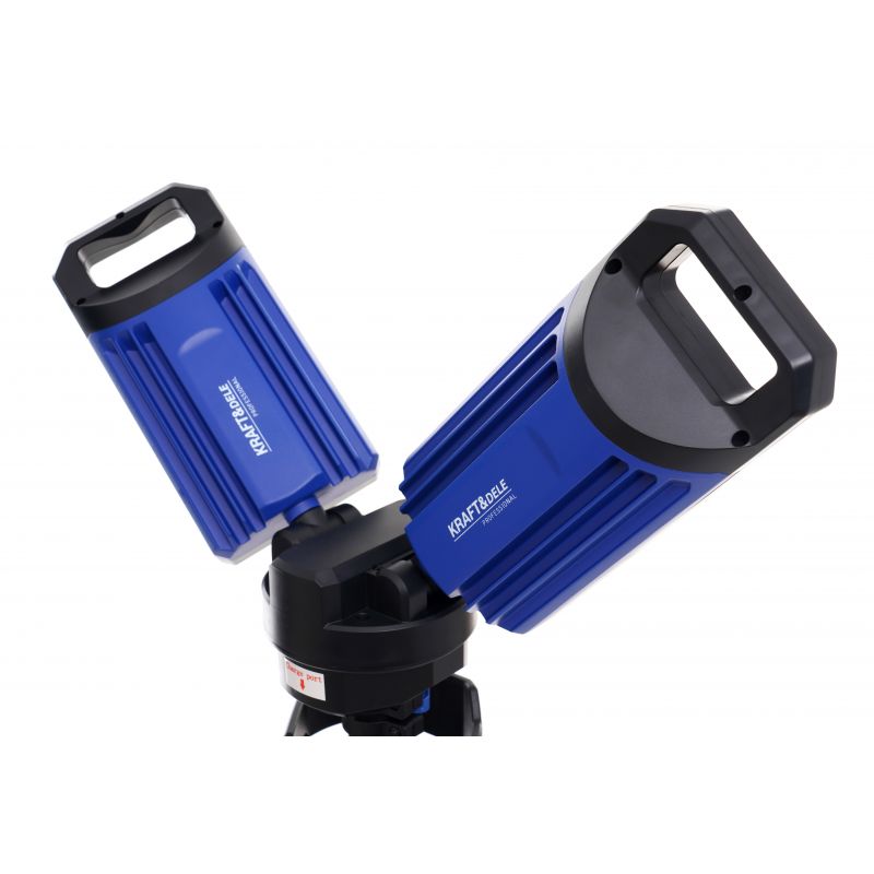 Dielenské stojanové svetlo 5000Lm, 2 x 21700, 4000 mAh KD1265 – Obrázok 5